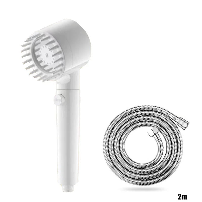 Three Speed Adjustment Bathroom Supplies Head Massage Portable Shower Filter Showers for Bathroom Accessories Showerhead Items