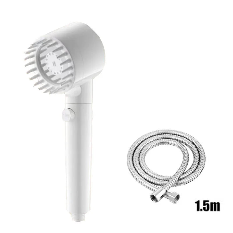 Three Speed Adjustment Bathroom Supplies Head Massage Portable Shower Filter Showers for Bathroom Accessories Showerhead Items